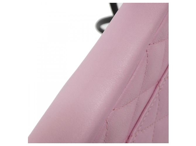 Borsa a tracolla Chanel Cambon Line 25178 Nero Rosa - vista 4