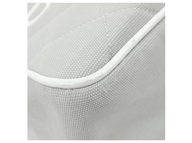 Borsa a tracolla Chanel Sport Line Marrone Bianco - vista 3