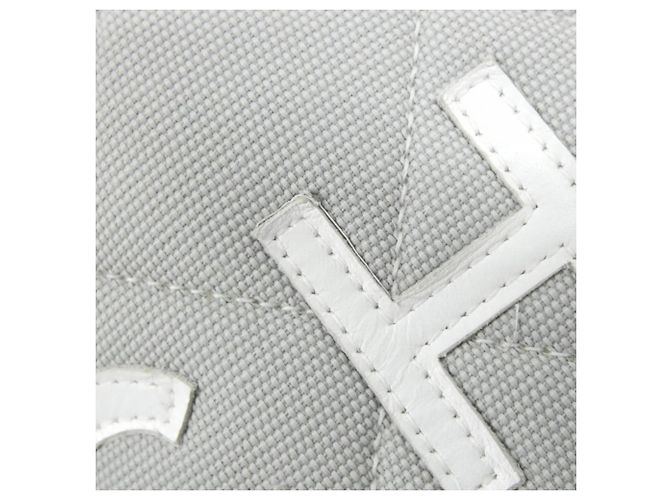 Borsa a tracolla Chanel Sport Line Marrone Bianco - vista 4