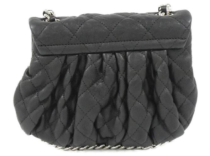 Bolso de Hombro Chanel Chain Around Line 49914 Negro - vista 2