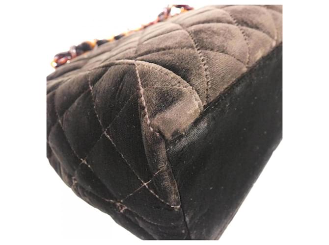 Borsa Chanel marrone - vista 3