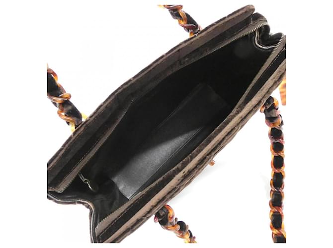 Borsa Chanel marrone - vista 9