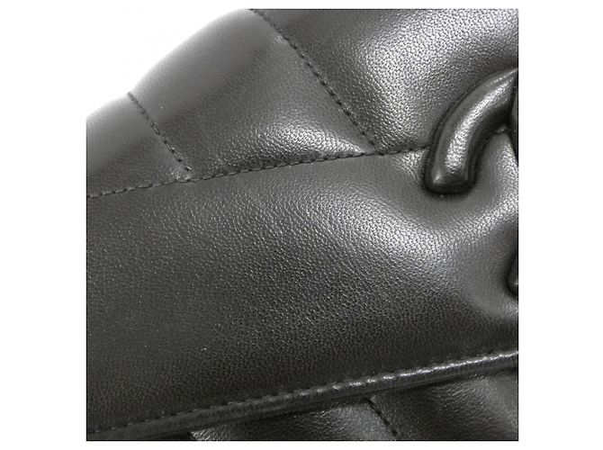 Borsa a tracolla Chanel in pelle nera Nero - vista 5