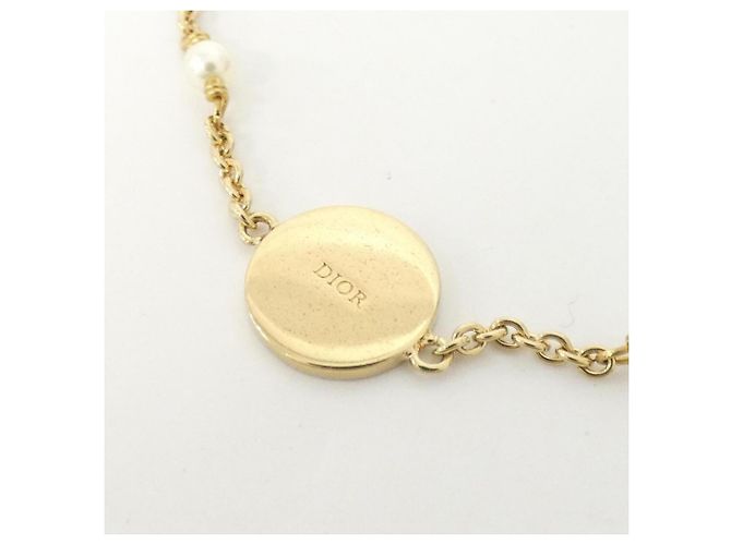 Bracciale Charm Christian Dior CD Legacy B1656LEGLQ Bianco D'oro Blu navy - vista 3