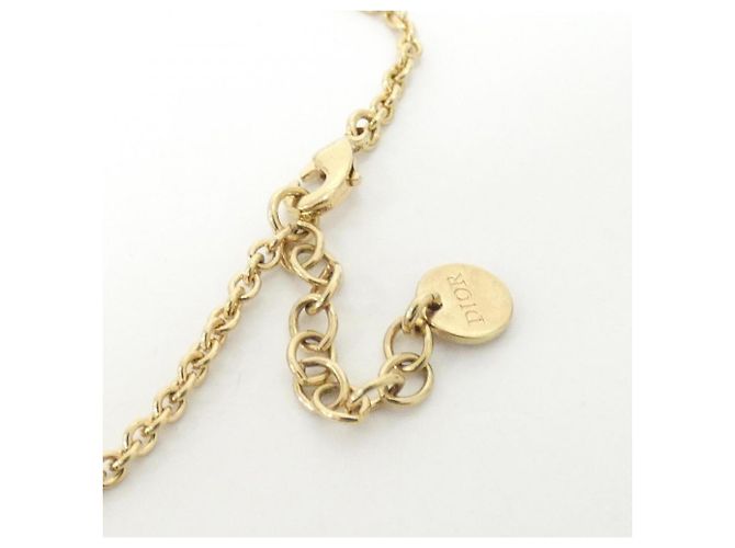 Bracciale Charm Christian Dior CD Legacy B1656LEGLQ Bianco D'oro Blu navy - vista 4