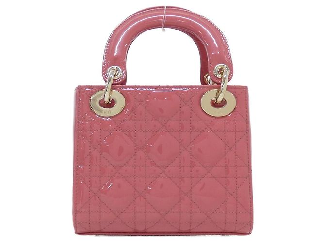 Mini borsa Lady Christian Dior Rosa - vista 2
