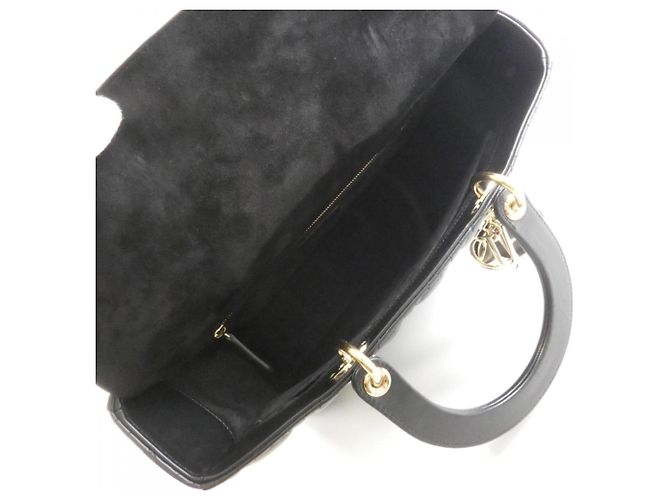 Borsa Christian Dior Lady Large Nero - vista 7