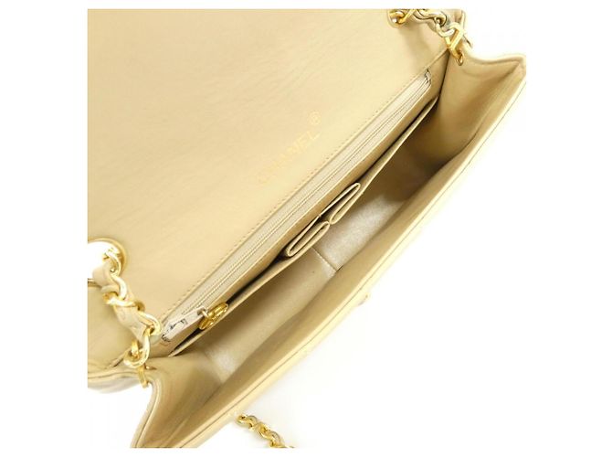 Timeless Borsa a Spalla Chanel 2500 Beige - vista 9