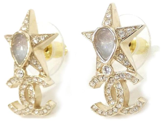 Chanel ABA383 Ohrstecker Golden - Ansicht 2