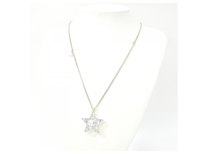 Collana Chanel ABF131 Argento Bianco - vista 5