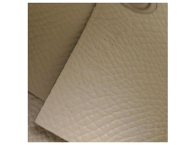 Monedero de piel Epsom Hermès Blanco - vista 10