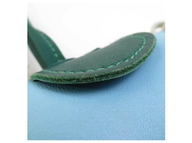 Hermès Charm per borsa Hermes Rodeo MM Bianco Blu Verde - vista 9