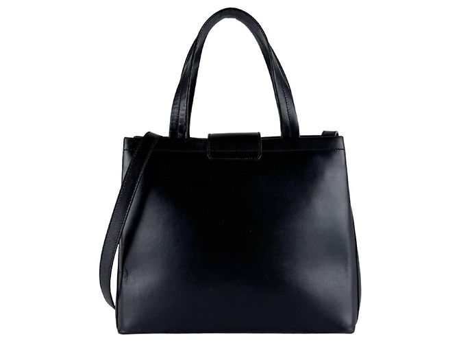 Borsa a mano/Borsa a tracolla in pelle nera Salvatore Ferragamo Nero - vista 3