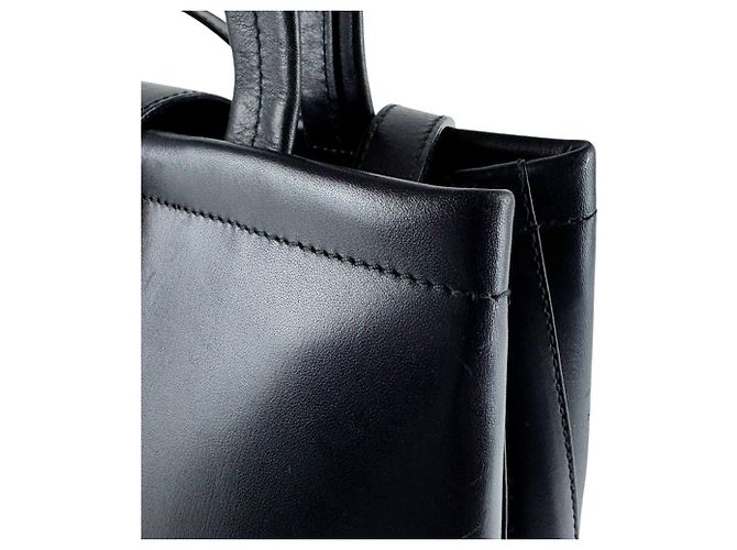 Borsa a mano/Borsa a tracolla in pelle nera Salvatore Ferragamo Nero - vista 5