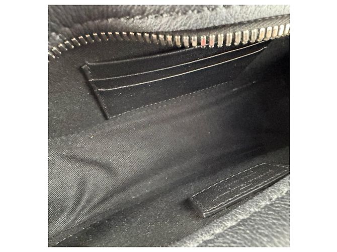Gancini Borsa a tracolla in pelle nera Salvatore Ferragamo Nero - vista 11