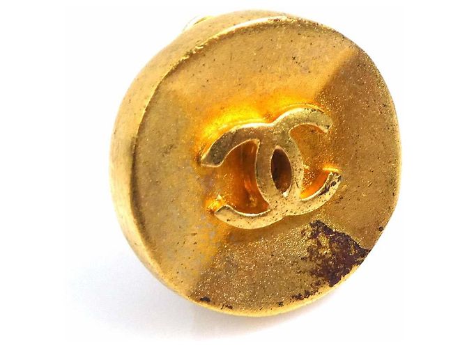 Orecchini a clip dorati Chanel D'oro - vista 8
