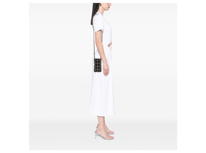 Clutch Chanel Black Lambskin Tech Me Out con catena Nero - vista 6
