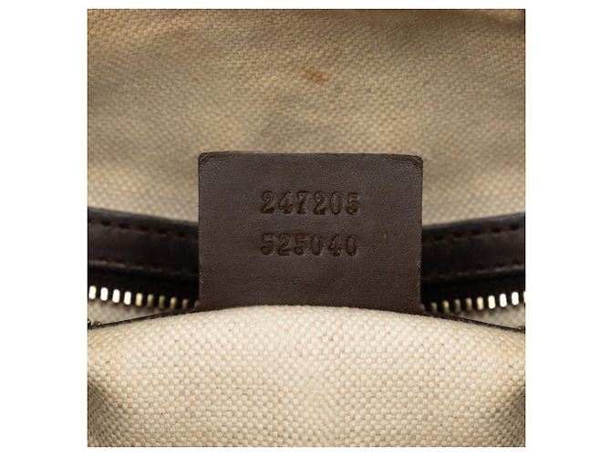 Gucci Beige Medium GG Canvas Web Joy Boston Tasche - Ansicht 6