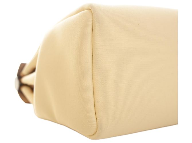 Hermès Yellow Toile Herbag Zip 31 Gelb - Ansicht 12