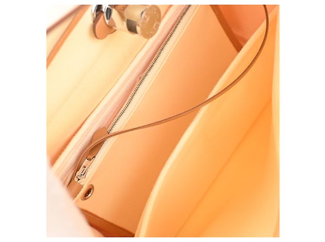 Hermès Yellow Toile Herbag Zip 31 Gelb - Ansicht 8