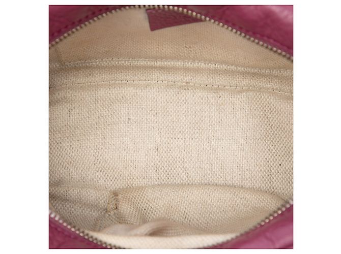 Gucci Borsa a tracolla Soho Disco in pelle viola Porpora - vista 4