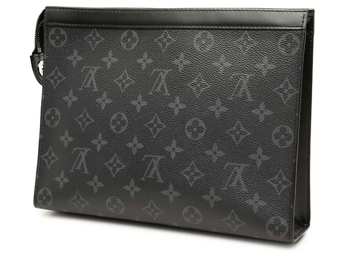 Louis Vuitton Pochette Voyage MM Monogram Eclipse Schwarz - Ansicht 2