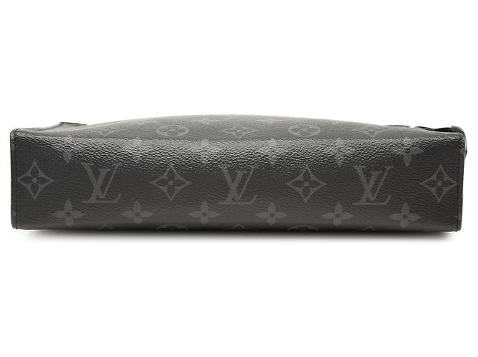 Louis Vuitton Pochette Voyage MM Monogram Eclipse Schwarz - Ansicht 3