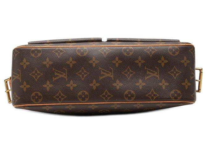Louis Vuitton Marrone Monogram Viva Cite GM - vista 3