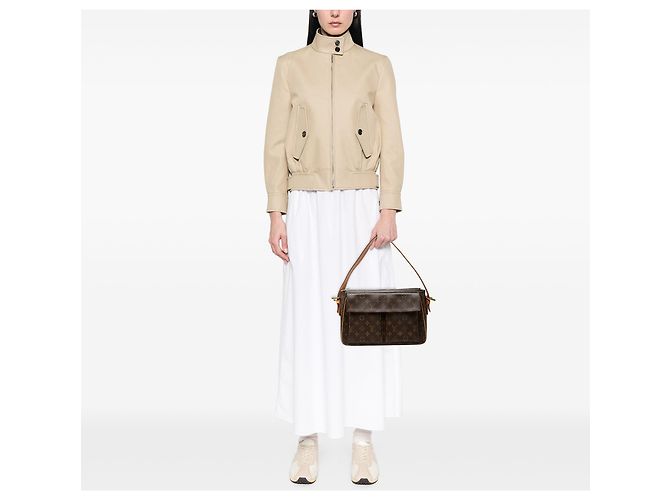 Louis Vuitton Marrone Monogram Viva Cite GM - vista 6