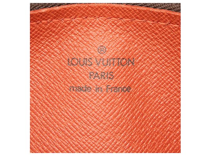 Louis Vuitton Marrone Damier Ebene Papillon 26 - vista 5