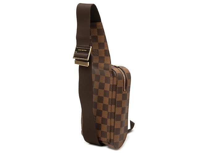 Louis Vuitton Marrone Damier Ebene Geronimos - vista 2