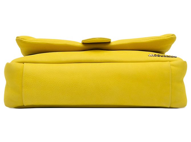 Borsa Jacquemus Yellow Padded Nubuck Le Bambimou Giallo - vista 3