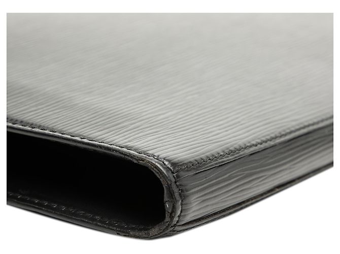 Pochette Jour GM in pelle Epi nera Louis Vuitton Nero - vista 7