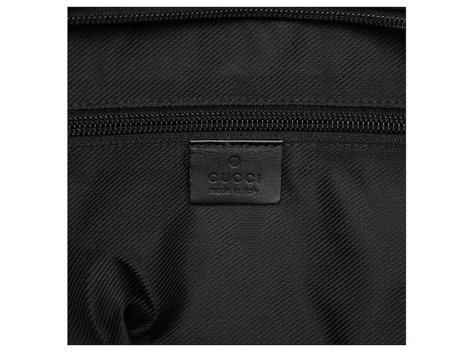 Borsa da viaggio Gucci Black GG Canvas Jackie Bardot Nero - vista 5