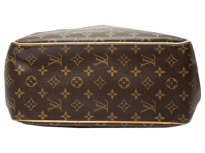 Tote verticale Louis Vuitton Marrone Monogram Batignolles - vista 3
