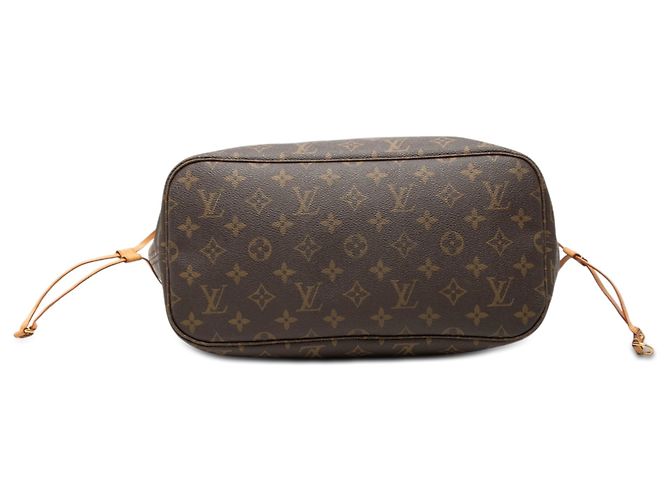Louis Vuitton Marrone Monogram Neverfull MM - vista 3
