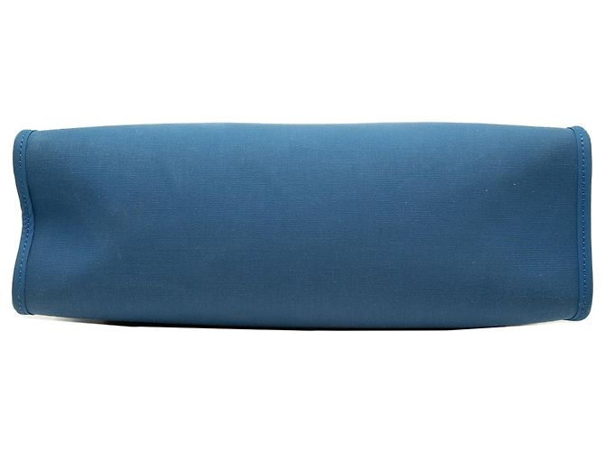 Hermès Blue Toile Herbag Zip 31 - vista 3