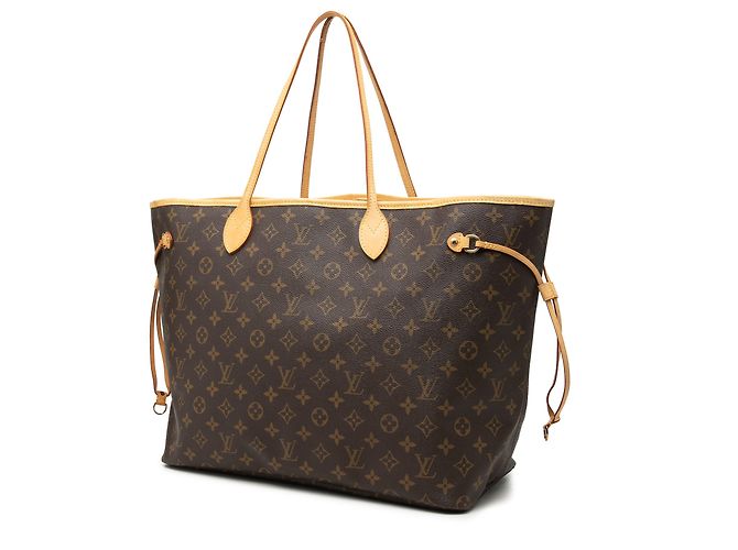 Louis Vuitton Marrone Monogram Neverfull GM - vista 2