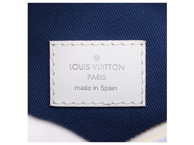 Marsupio Louis Vuitton White Monogram Watercolor Discovery PM Bianco - vista 5