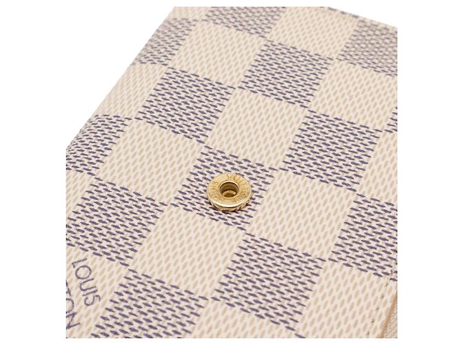 Louis Vuitton Weiß Damier Azur Victorine - Ansicht 7