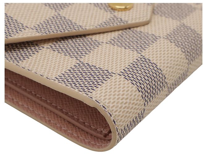 Louis Vuitton Weiß Damier Azur Victorine - Ansicht 8