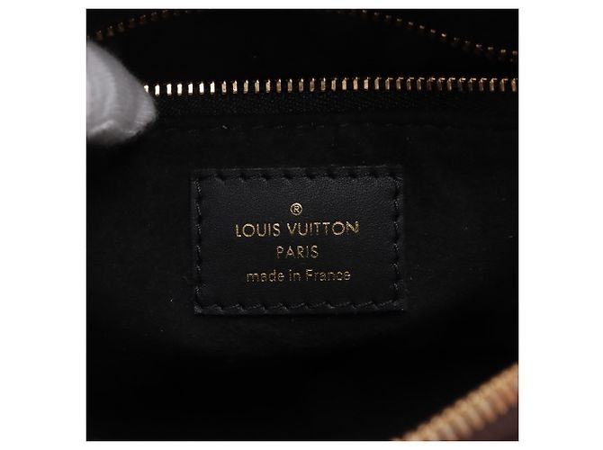 Louis Vuitton Marrone Monogram Petite Malle Souple - vista 5