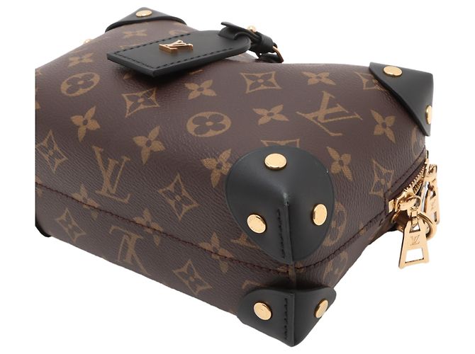 Louis Vuitton Marrone Monogram Petite Malle Souple - vista 7