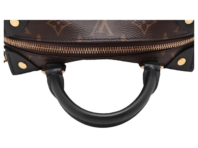 Louis Vuitton Marrone Monogram Petite Malle Souple - vista 8