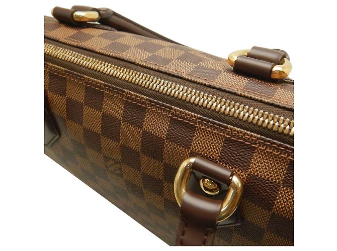 Louis Vuitton Marrone Damier Ebene Saleya MM - vista 10