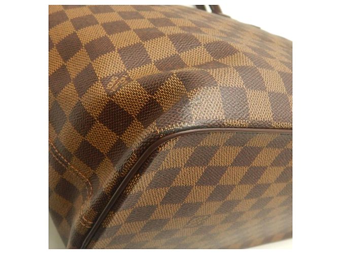 Louis Vuitton Marrone Damier Ebene Saleya MM - vista 12