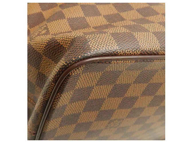 Louis Vuitton Marrone Damier Ebene Saleya MM - vista 13