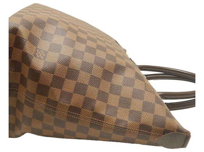 Louis Vuitton Marrone Damier Ebene Saleya MM - vista 17