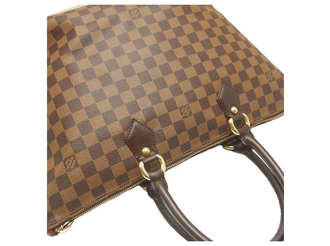 Louis Vuitton Marrone Damier Ebene Saleya MM - vista 18