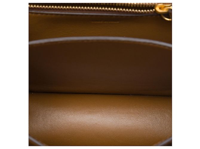 Céline Celine Brown Small Calfskin Classic Box Braun - Ansicht 4